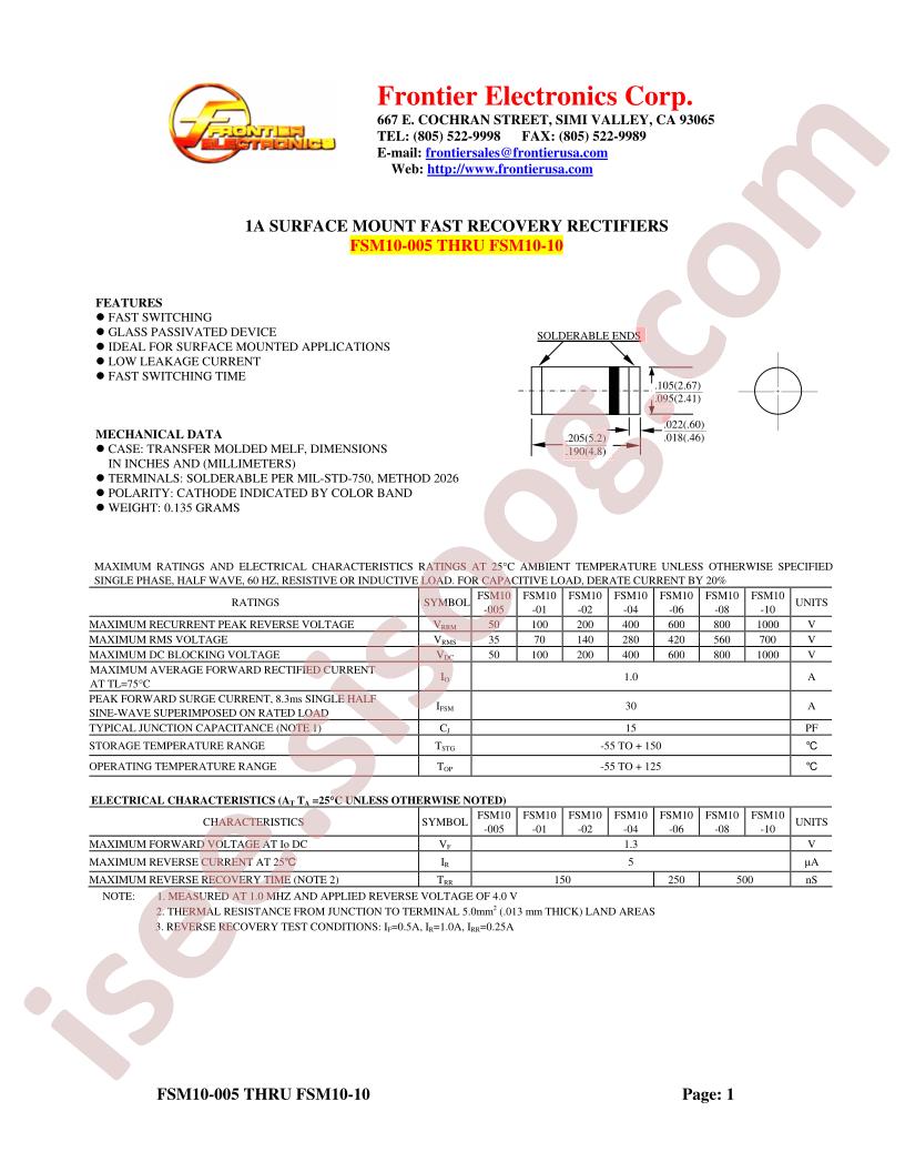 FSM10-005