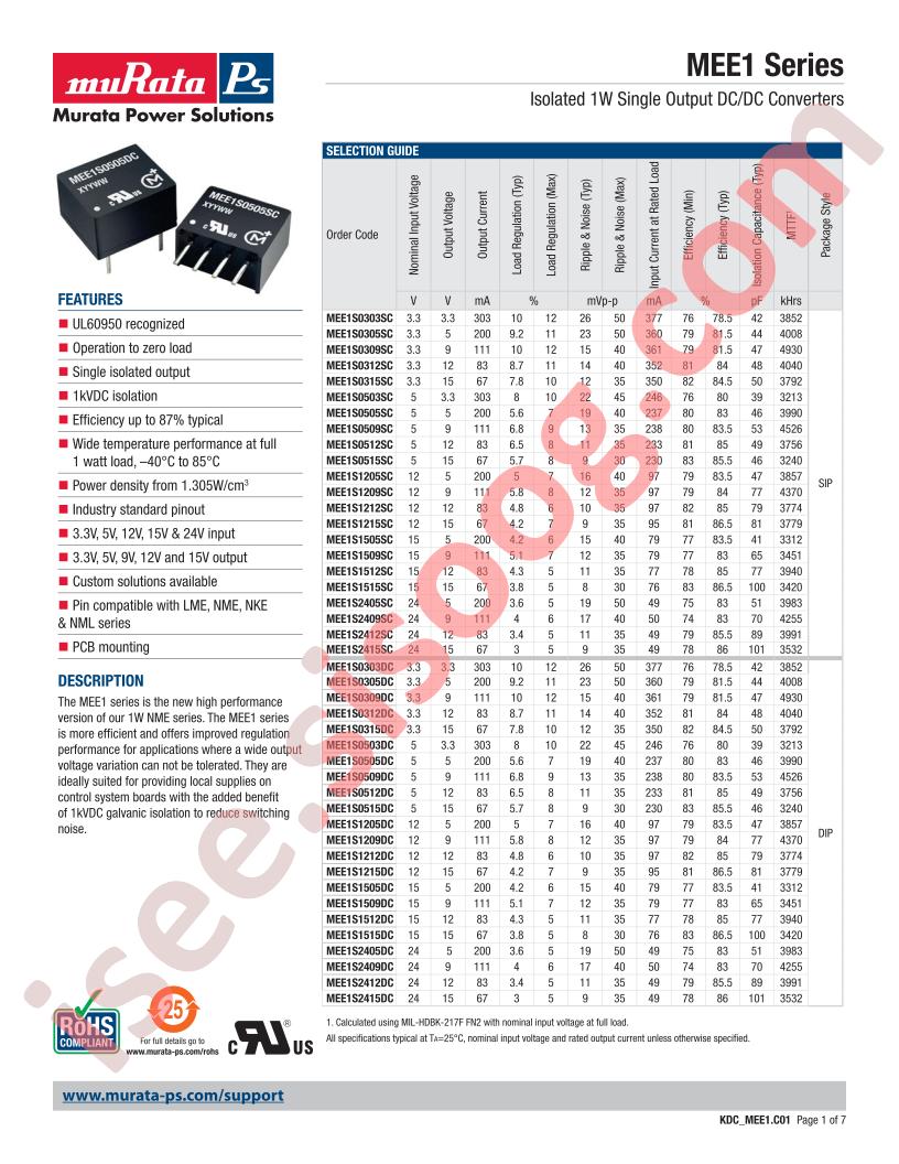 MEE1S1512SC