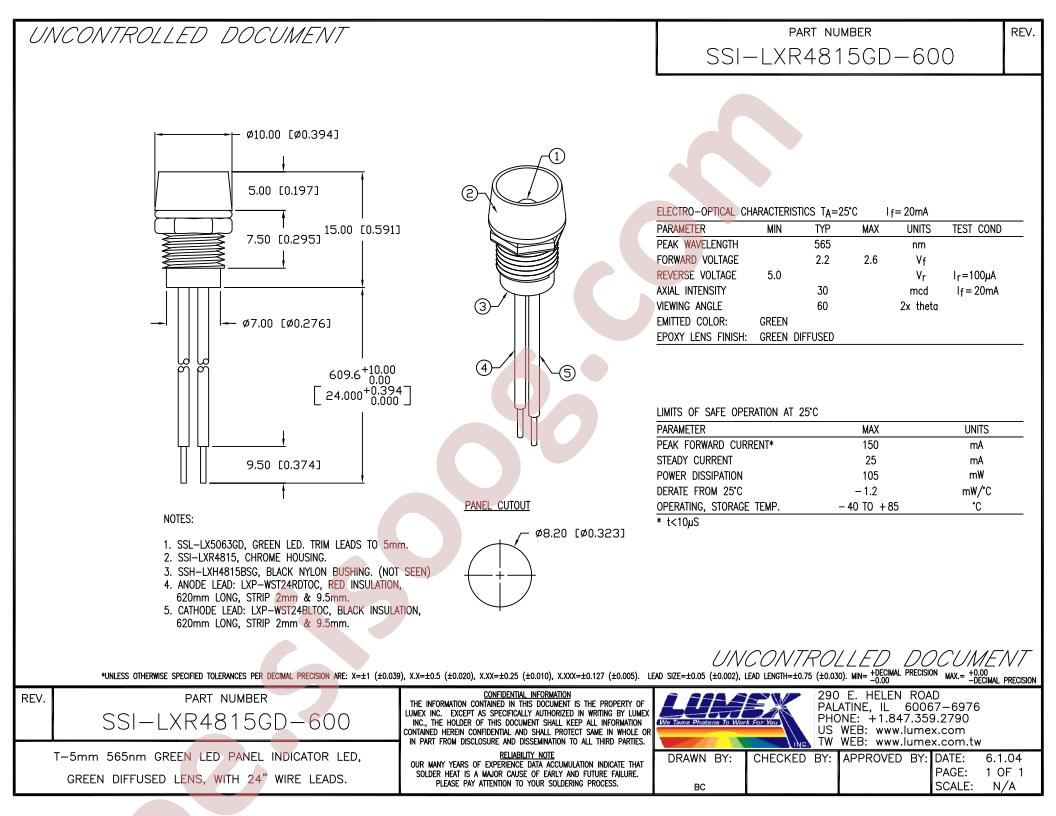 SSI-LXR4815GD-600