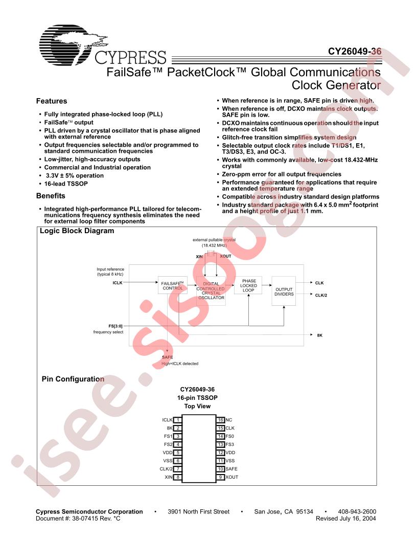 CY26049ZC-36