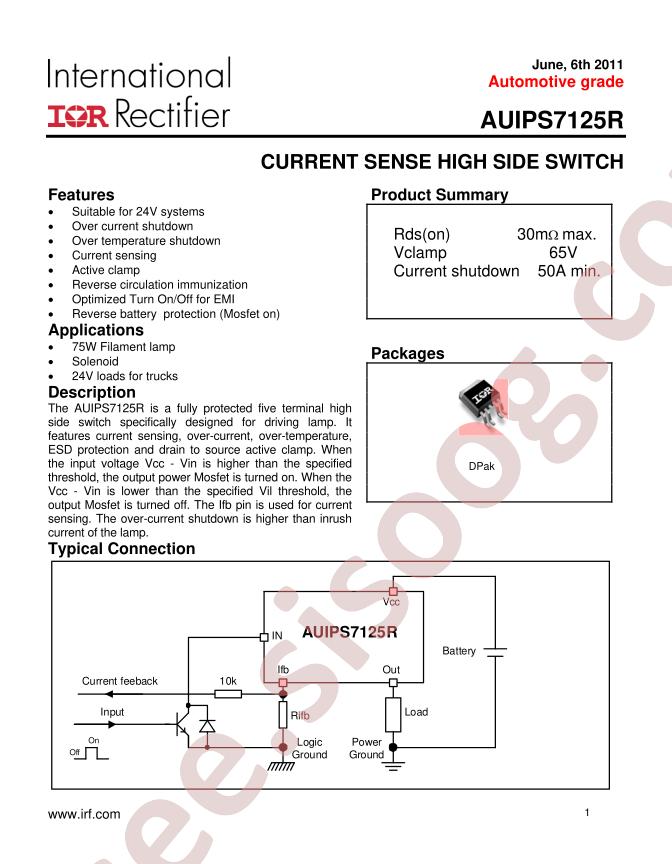 AUIPS7125RTR
