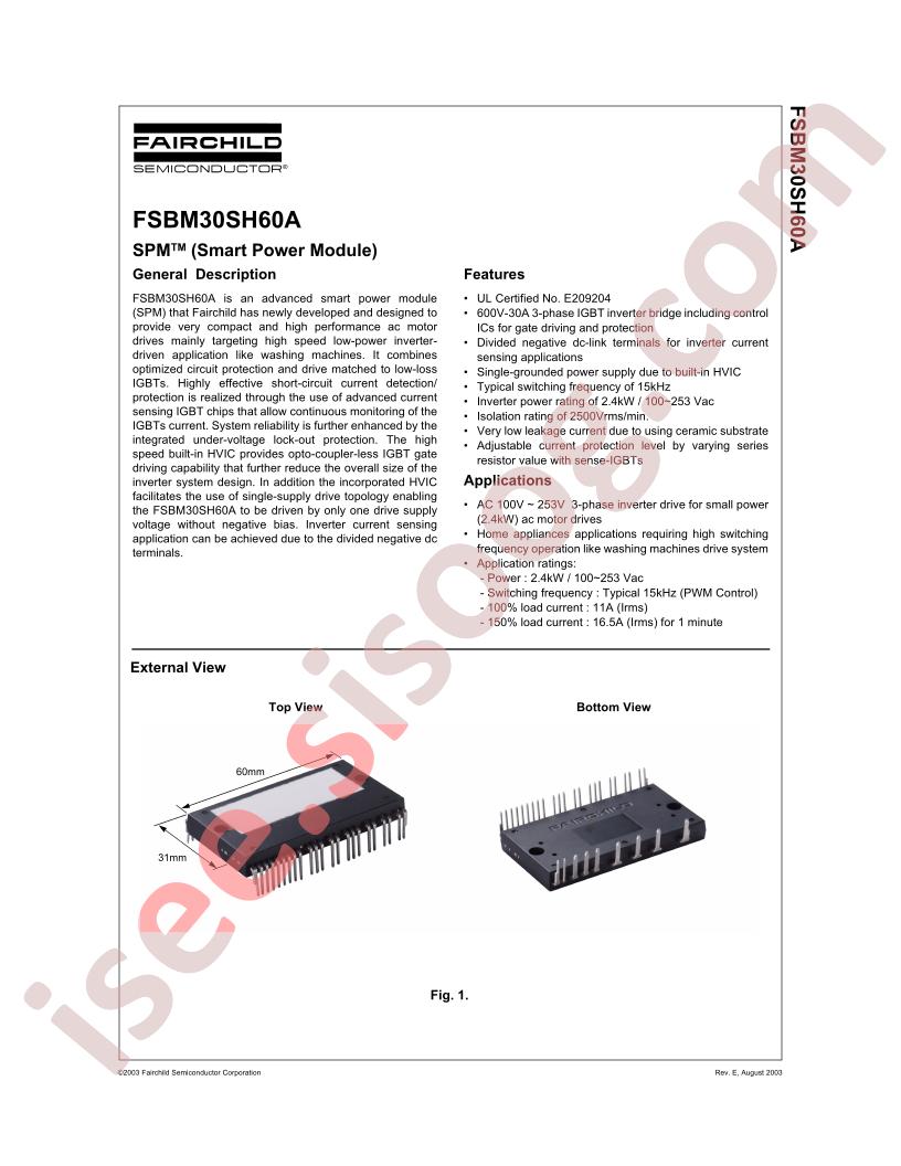FSBM30SH60
