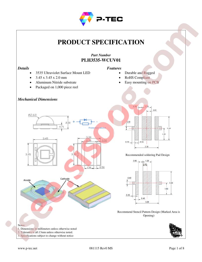 PLH3535-WCUV01