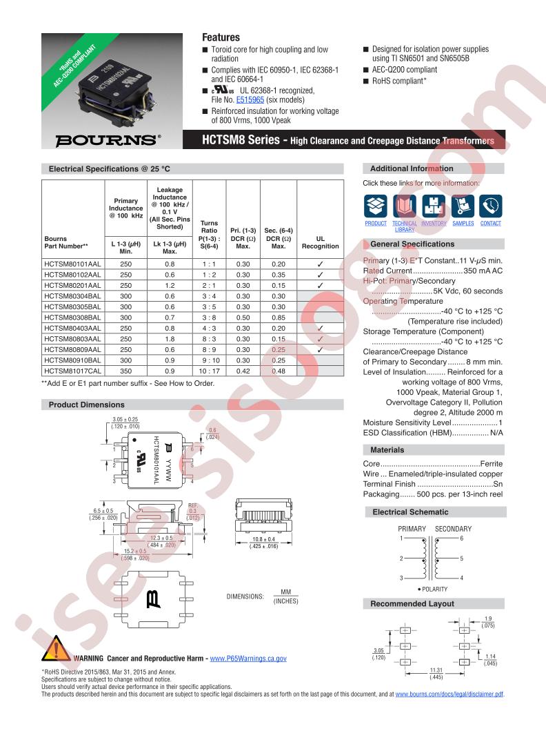 HCTSM80403AAL