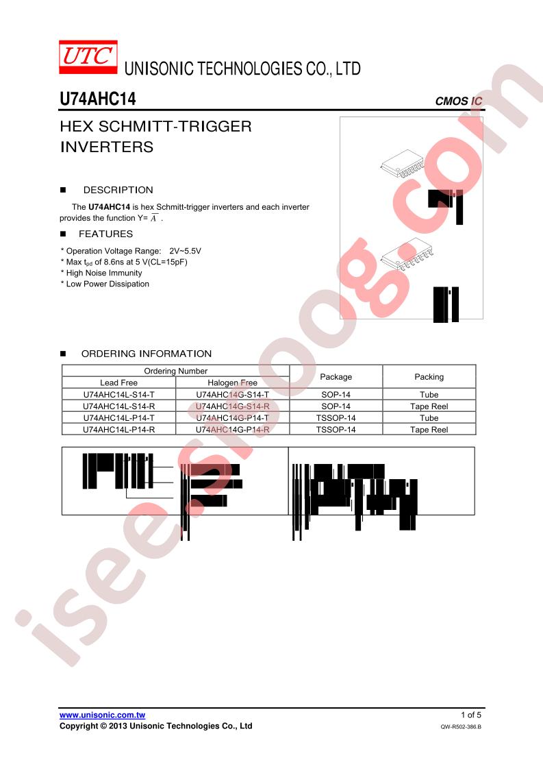 U74AHC14G-P14-T