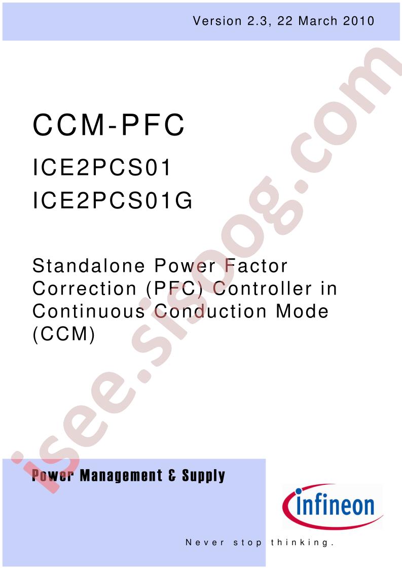 ICE2PCS01G