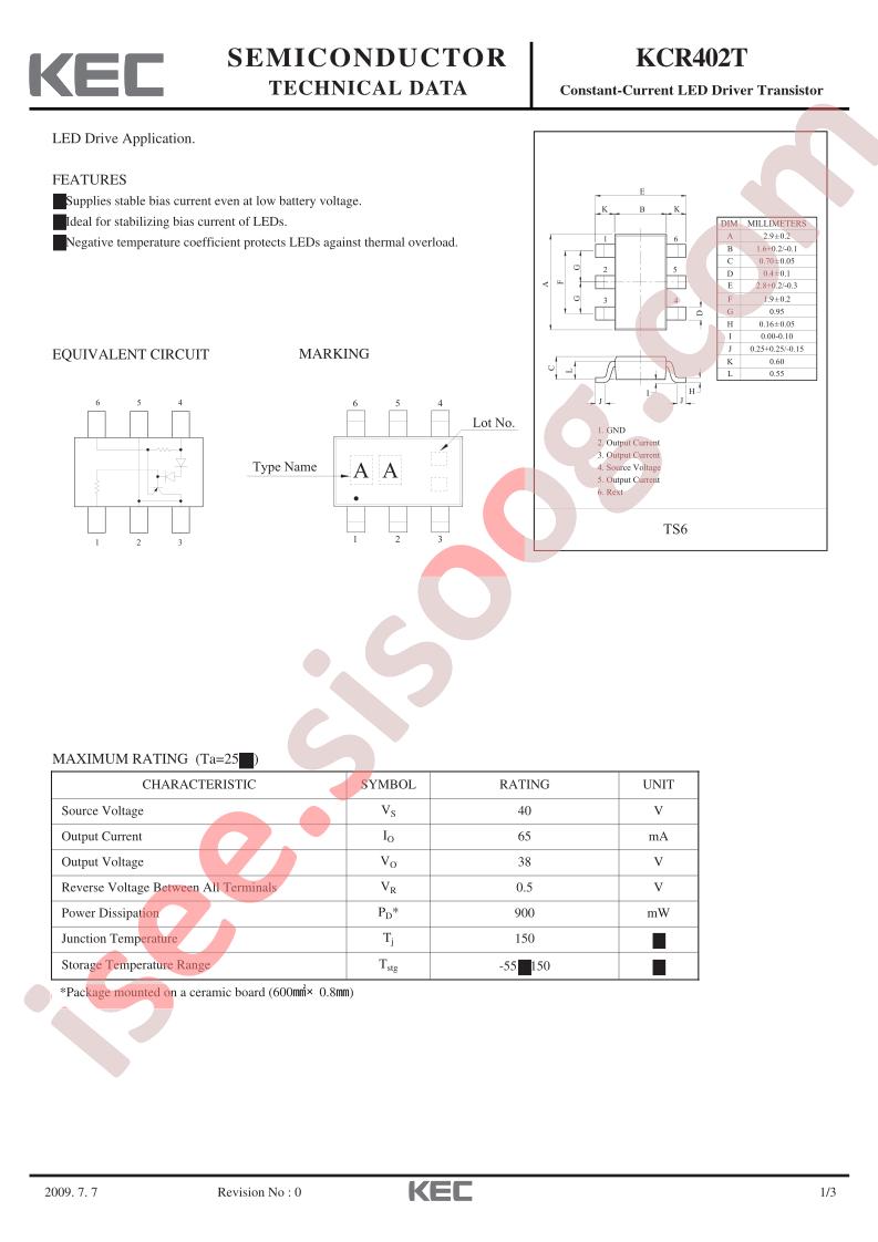 KCR402T
