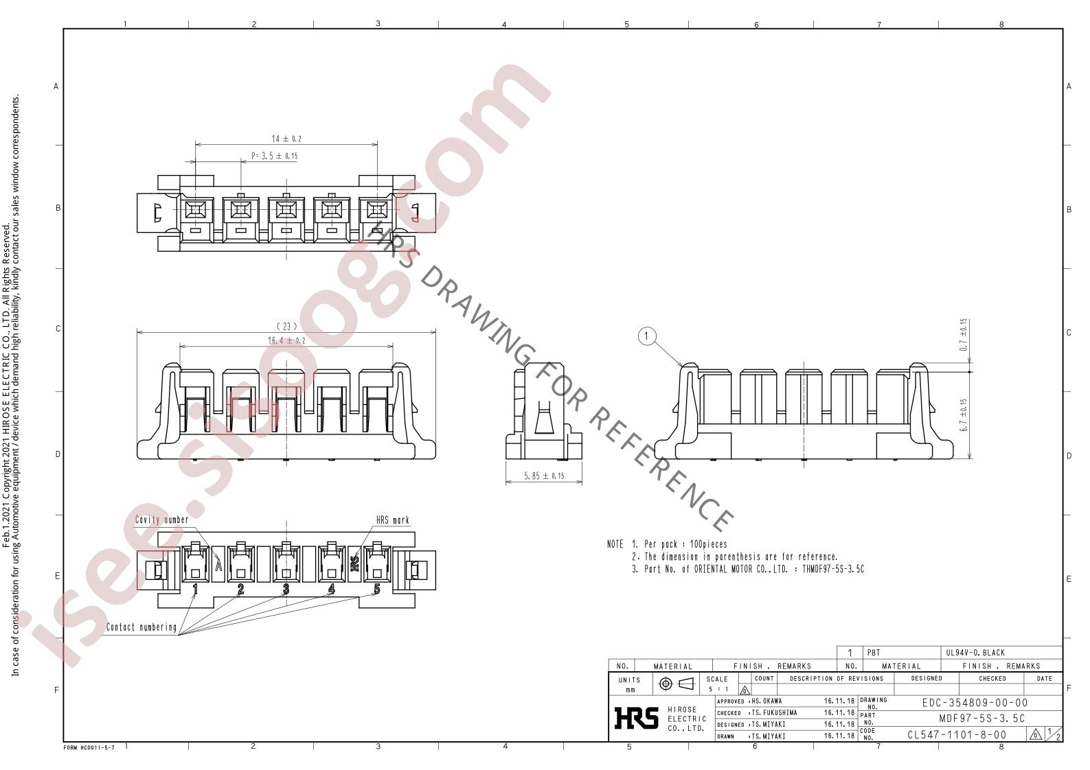 MDF97-5S-3.5C