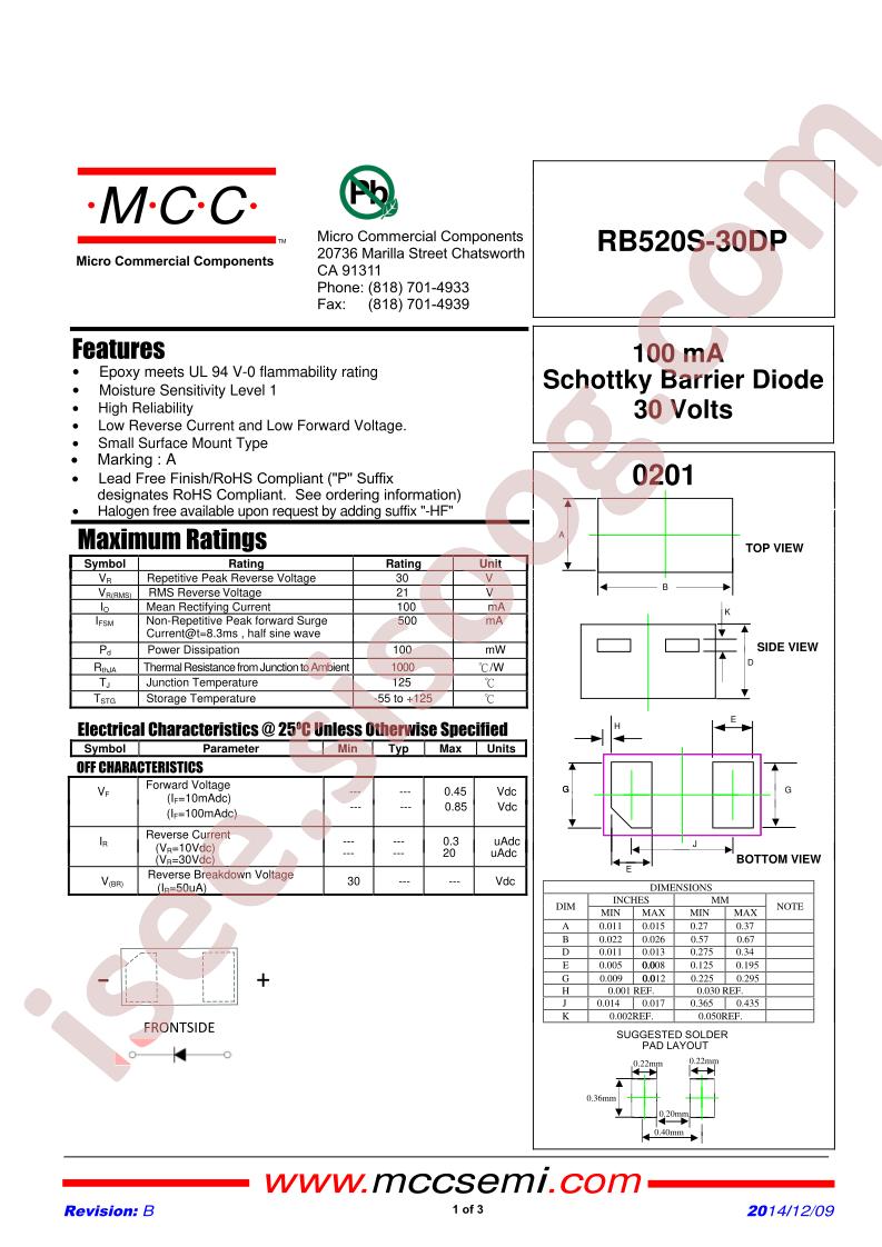 RB520S-30DP