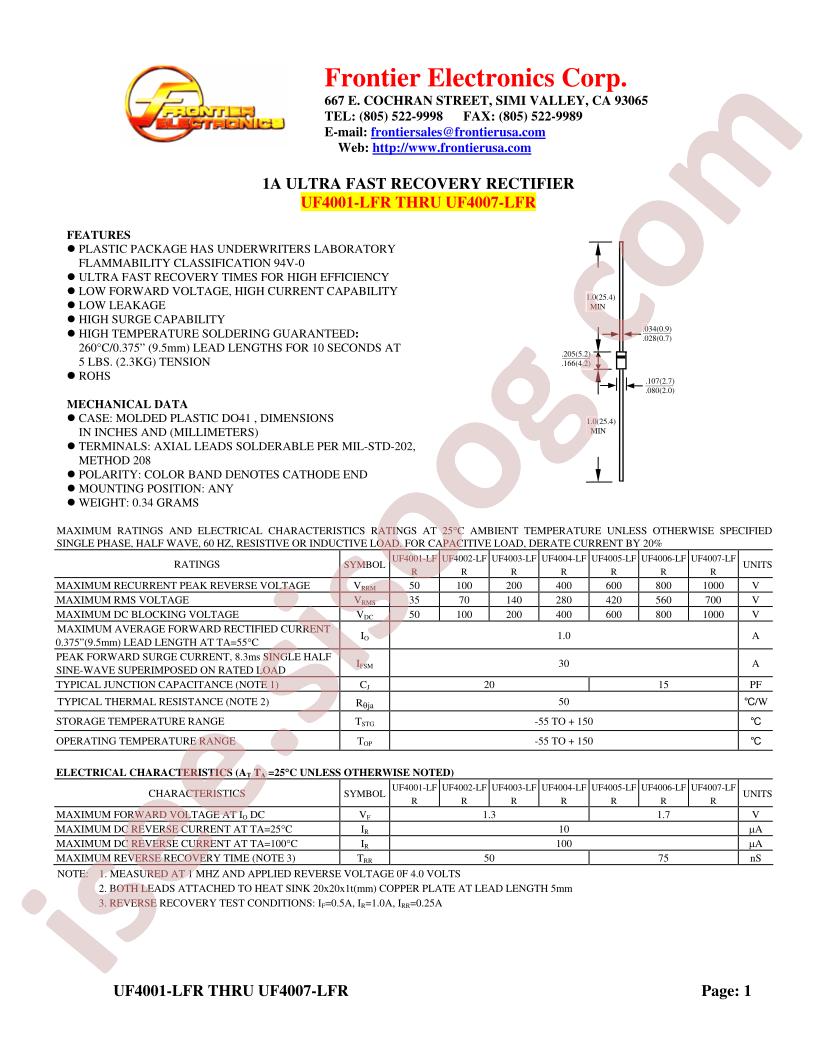 UF4002-LFR