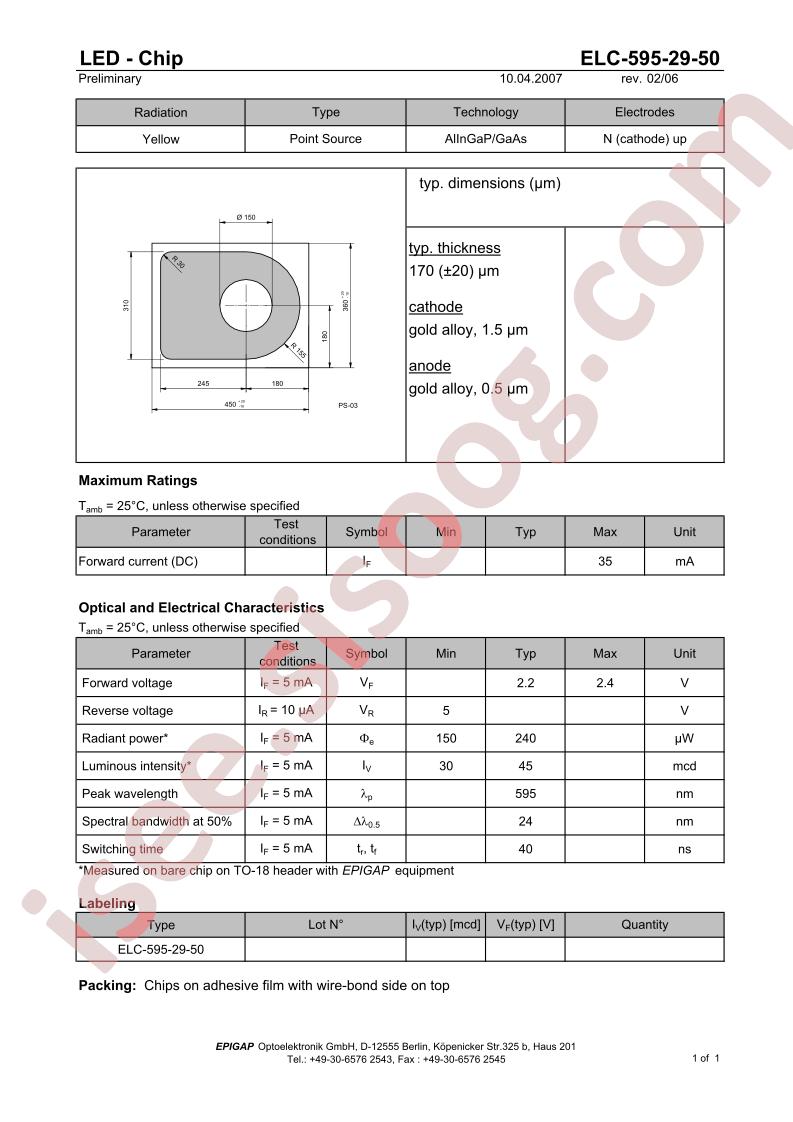 ELC-595-29-50