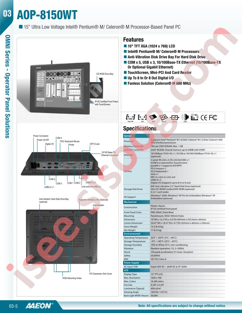 TF-AOP-8150WT-A3-1110