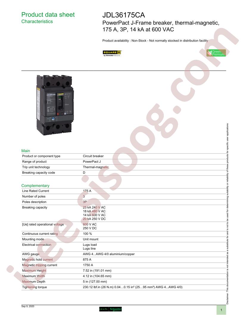 JDL36175CA