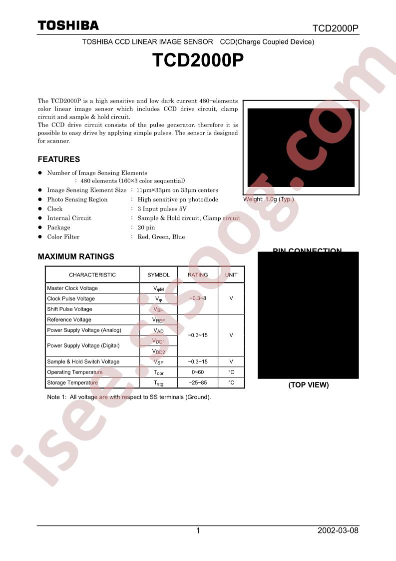 TCD2000P