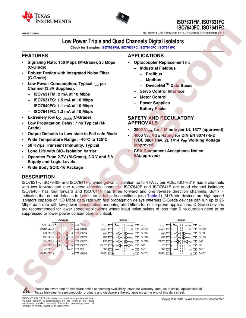 ISO7631FM