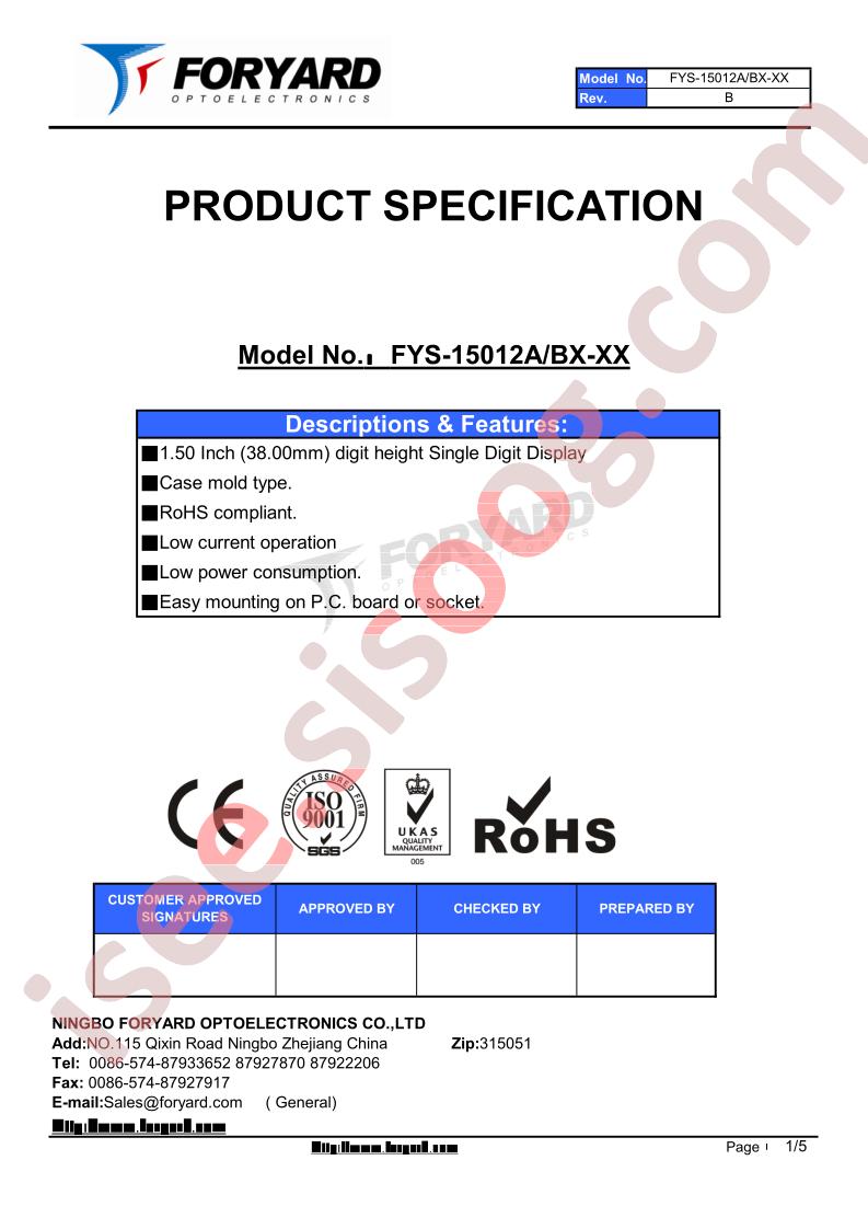 FYS-15012AX-03