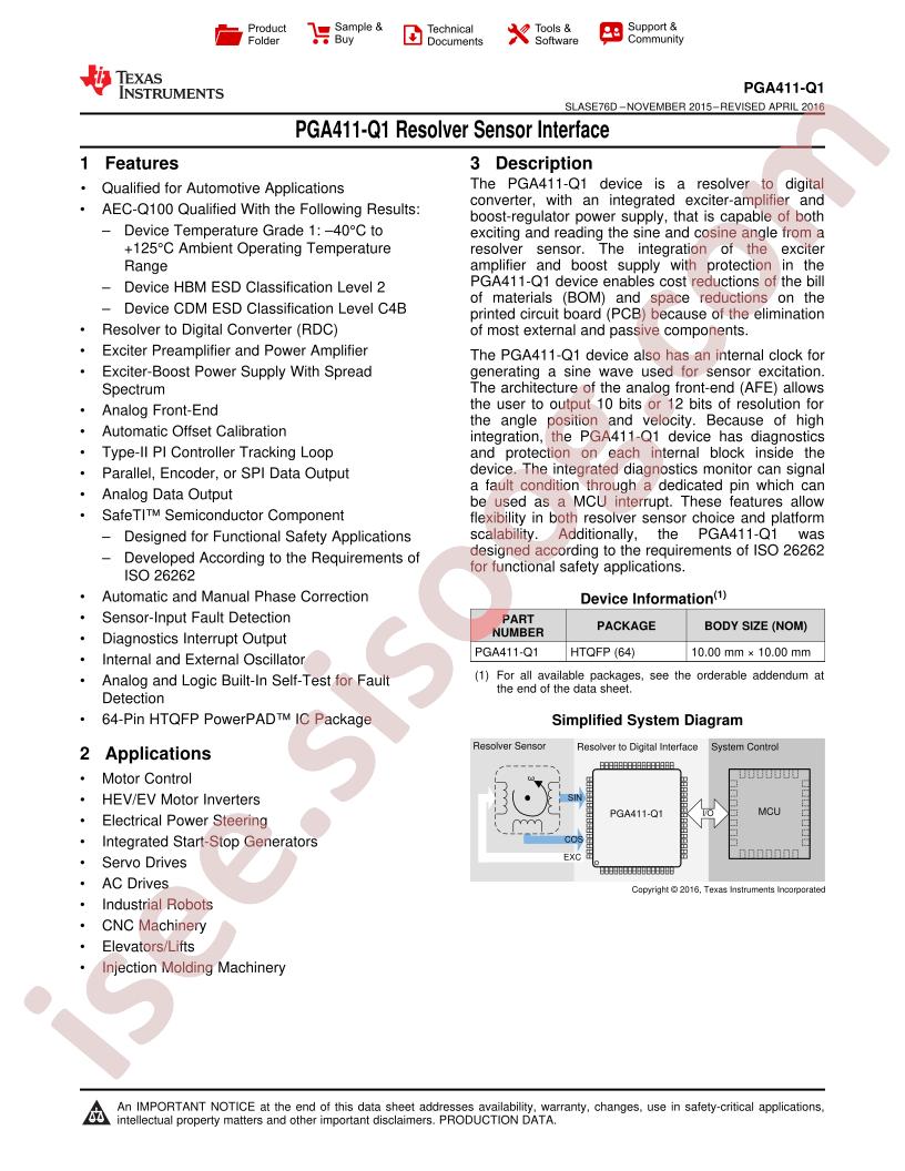 PGA411-Q1