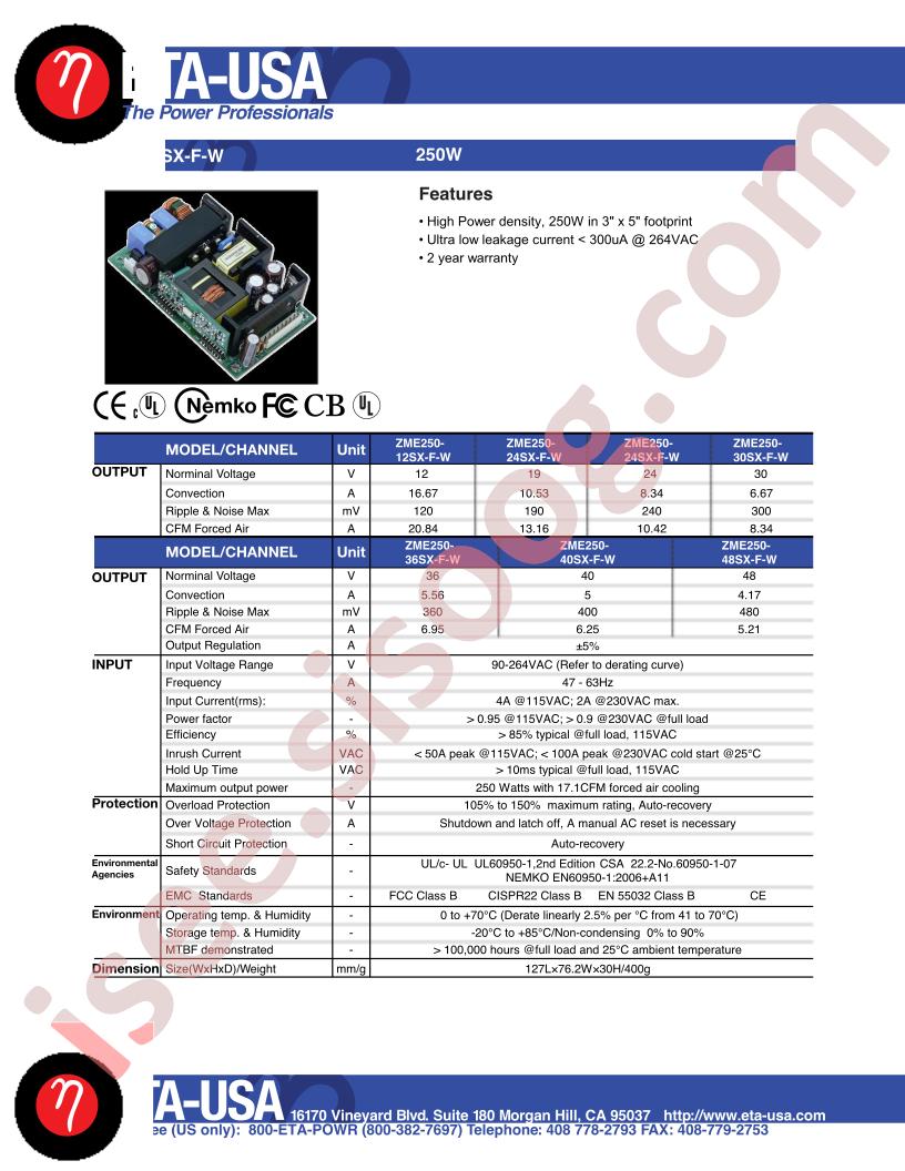 ZME250-30SX-F-W