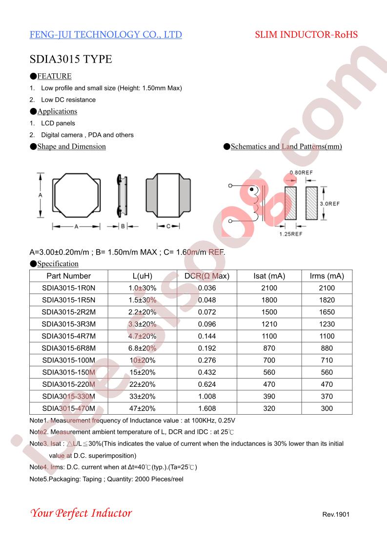 SDIA3015-3R3M