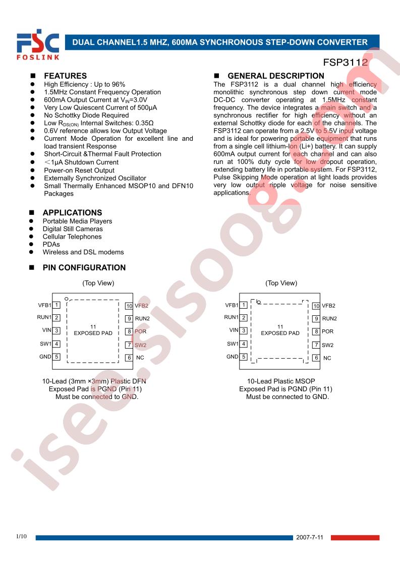 FSP3112MSAD