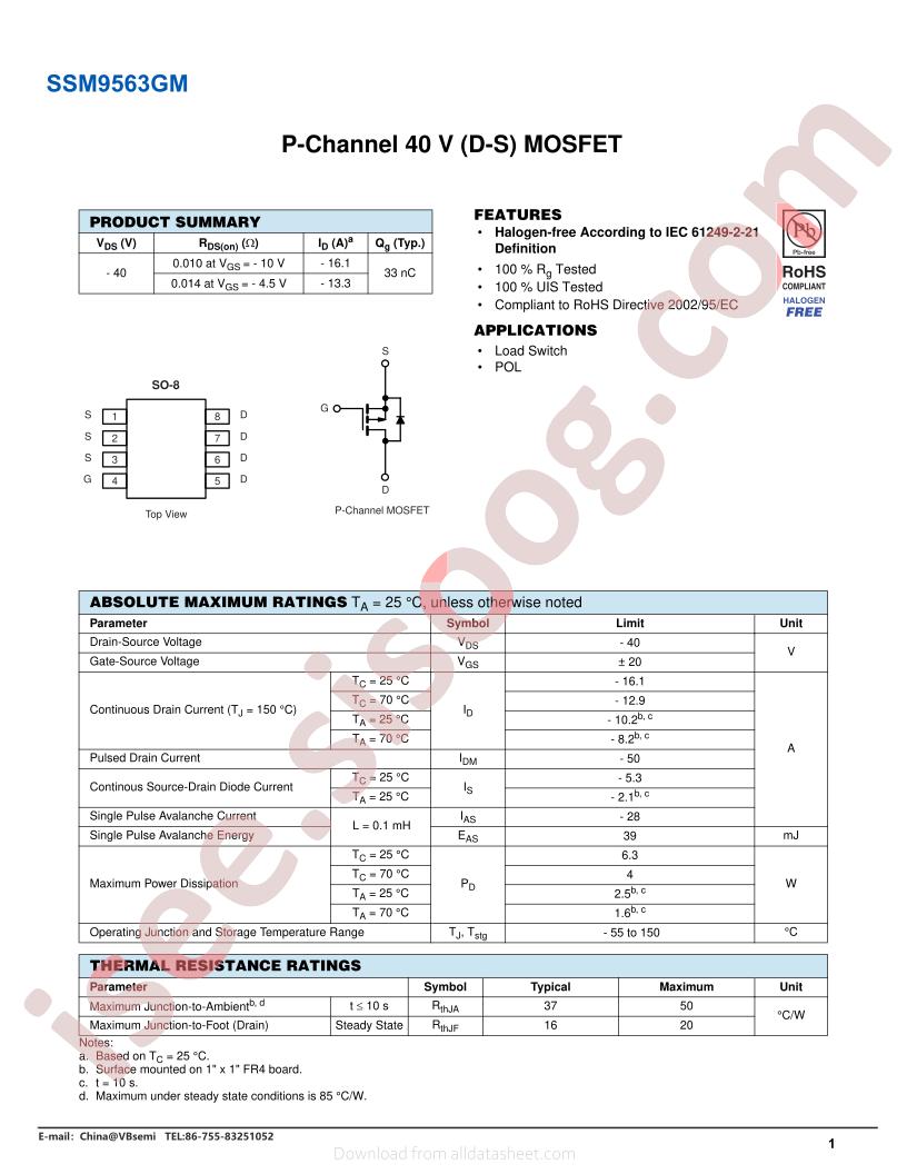 SSM9563GM