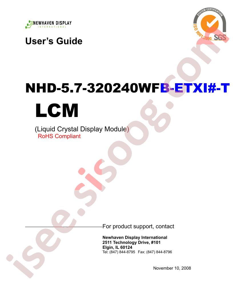 NHD-5.7-320240WFB-ETXI-T