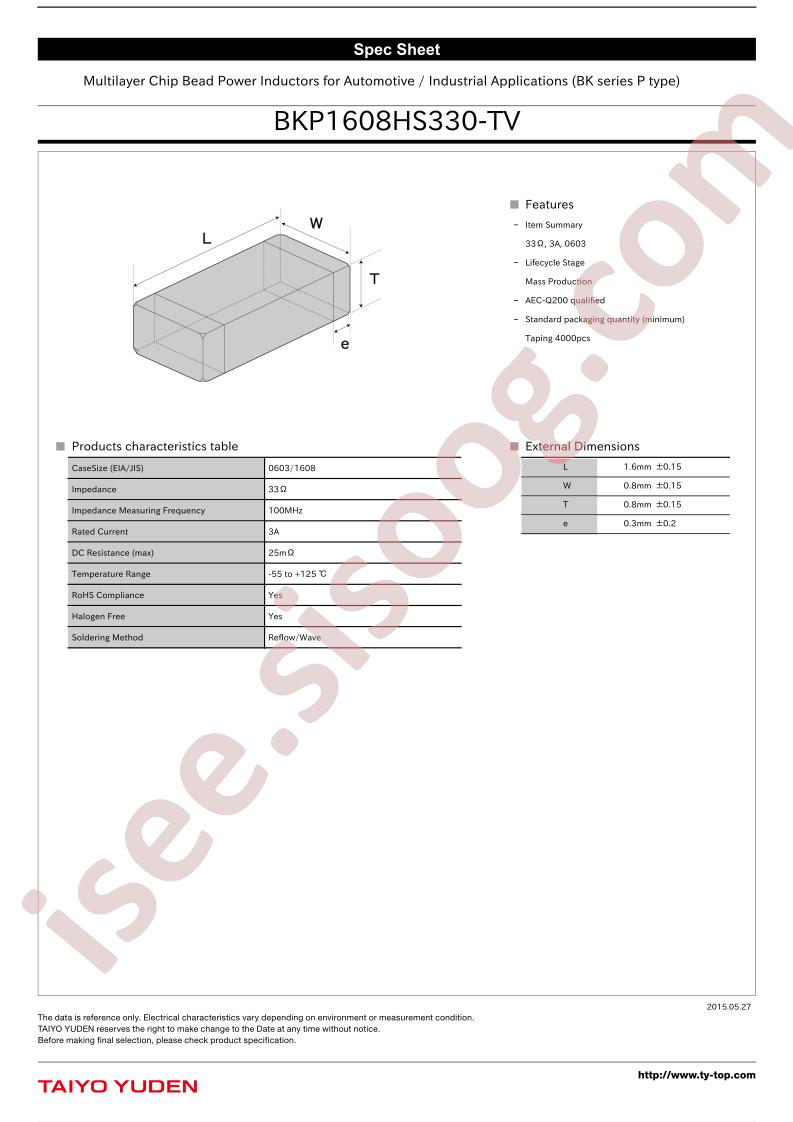 BKP1608HS330-TV