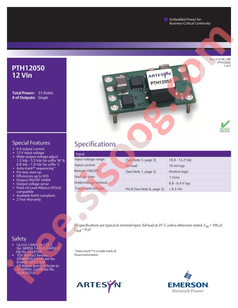 PTH12050W