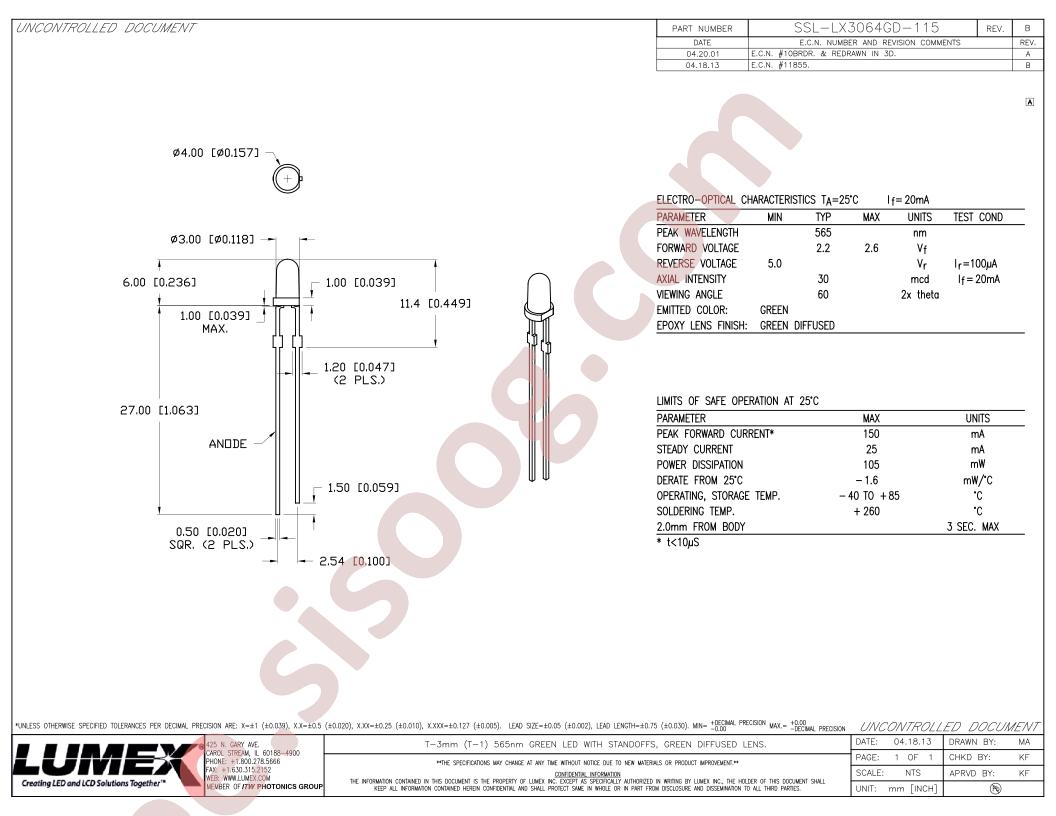 SSL-LX3064GD-115