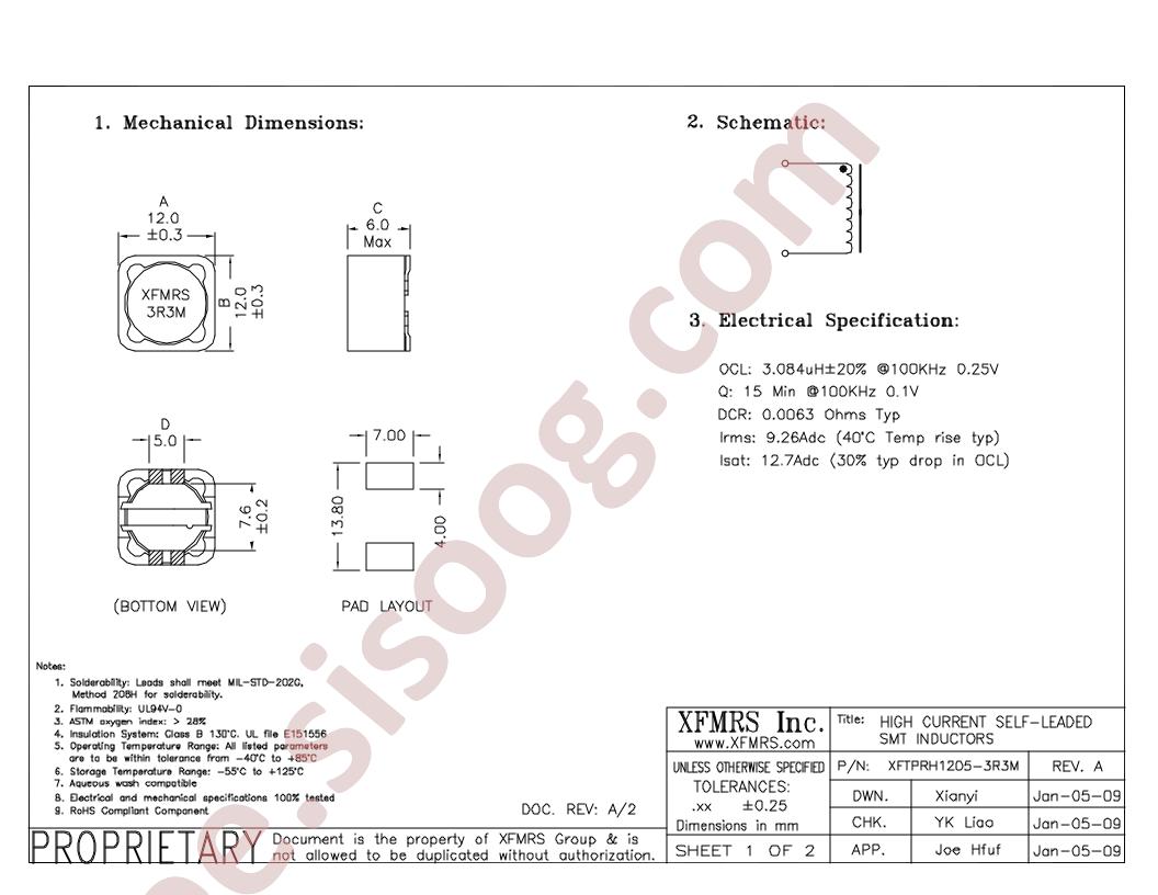 XFTPRH1205-3R3M