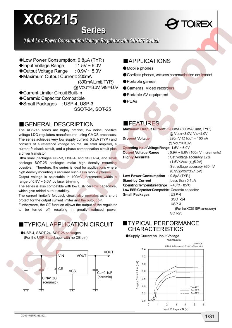XC6215B342NR