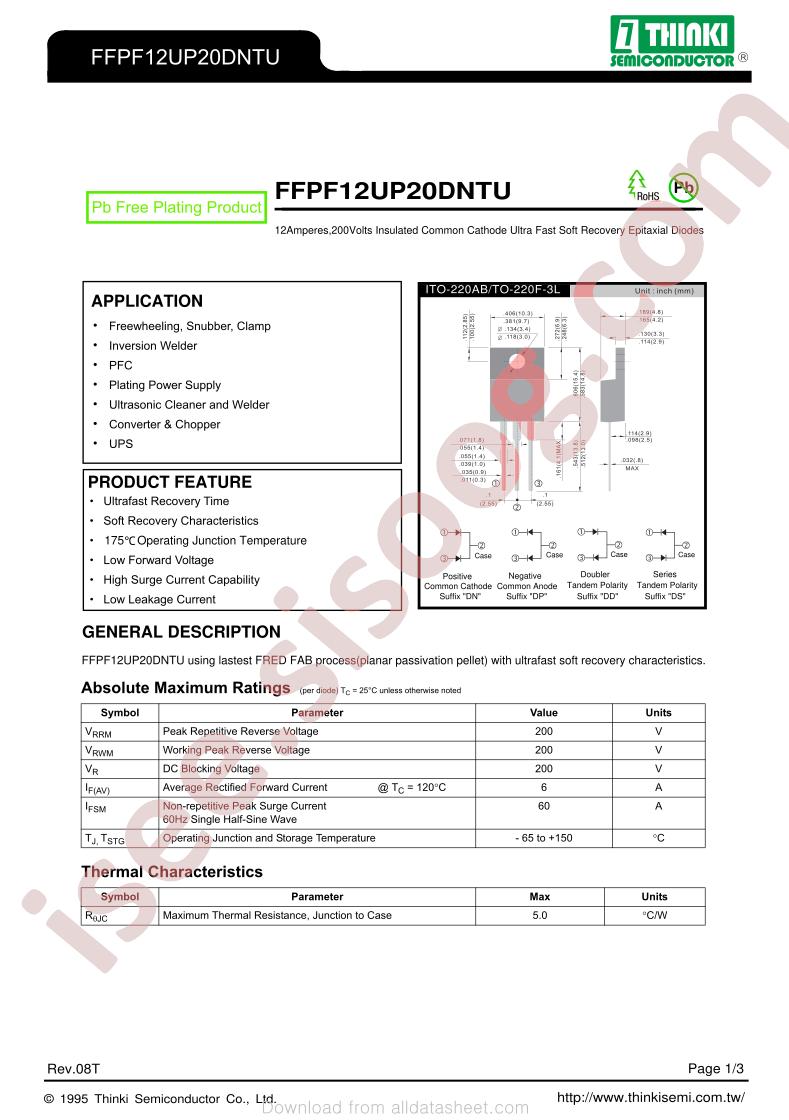 FFPF12UP20DNTU