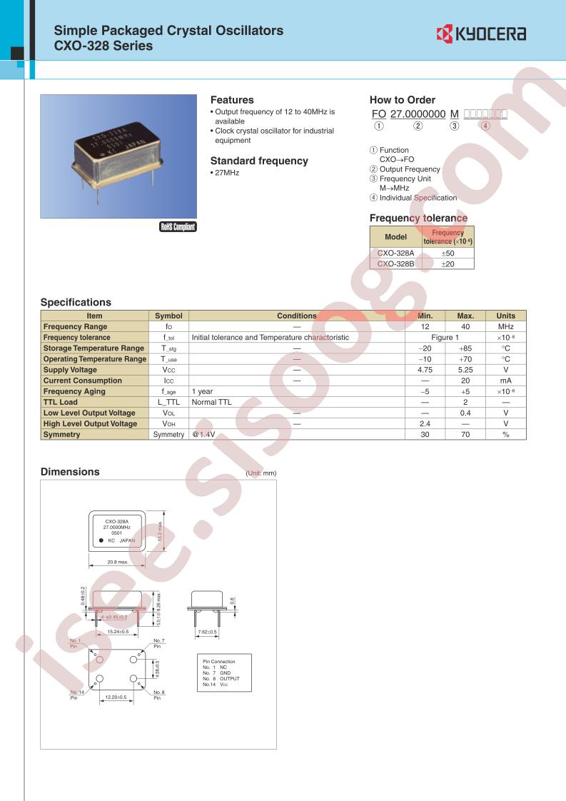 CXO-328A