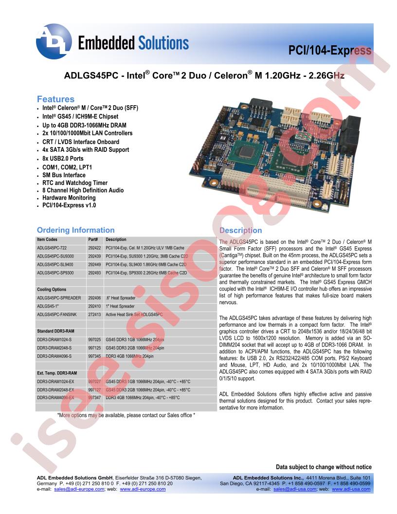 ADLGS45PC-SU9300