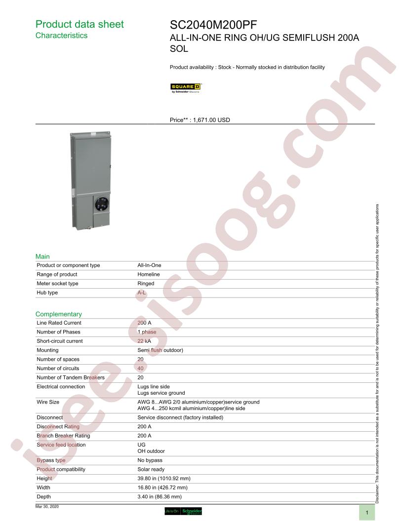SC2040M200PF