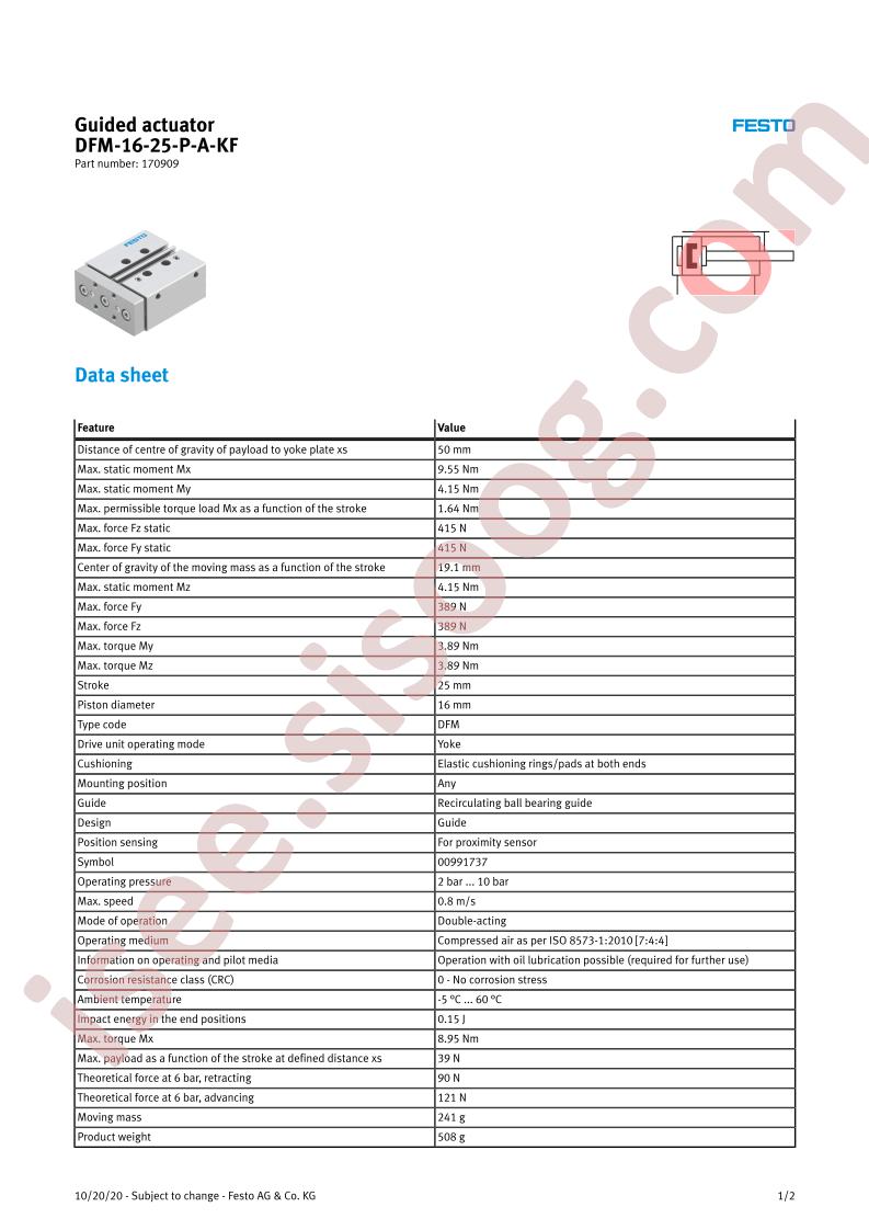 DFM-16-25-P-A-KF