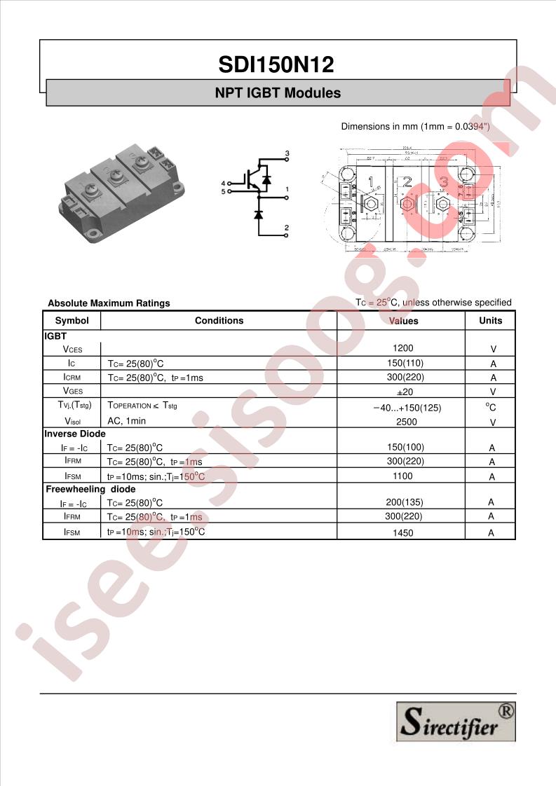 SDI150N12