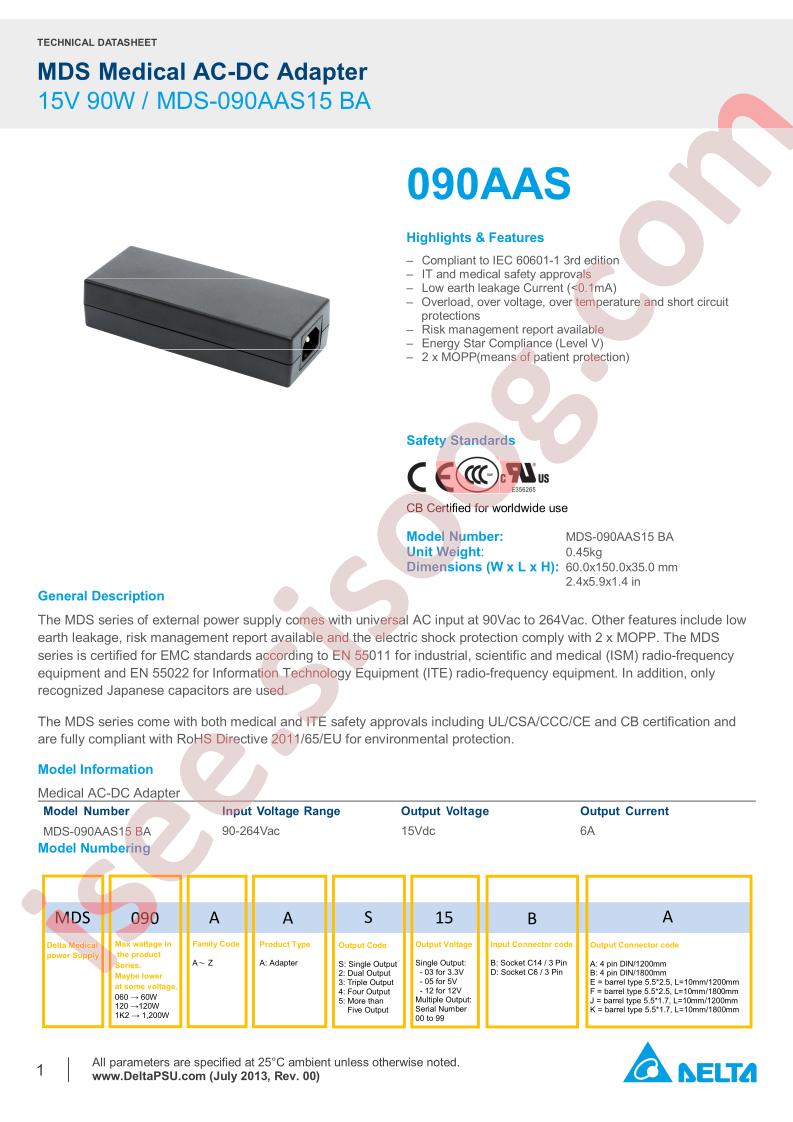 MDS-090AAS15BA