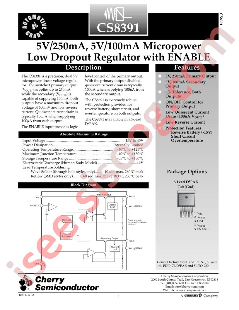 CS8391YDP5