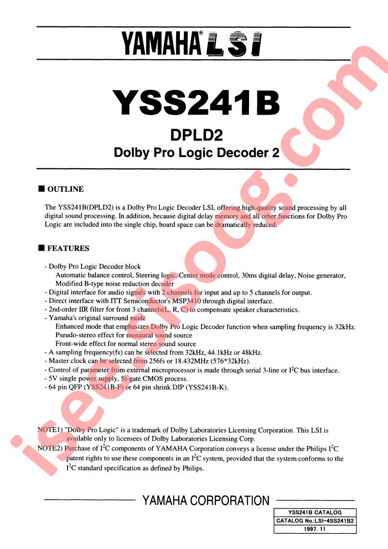 YSS241B