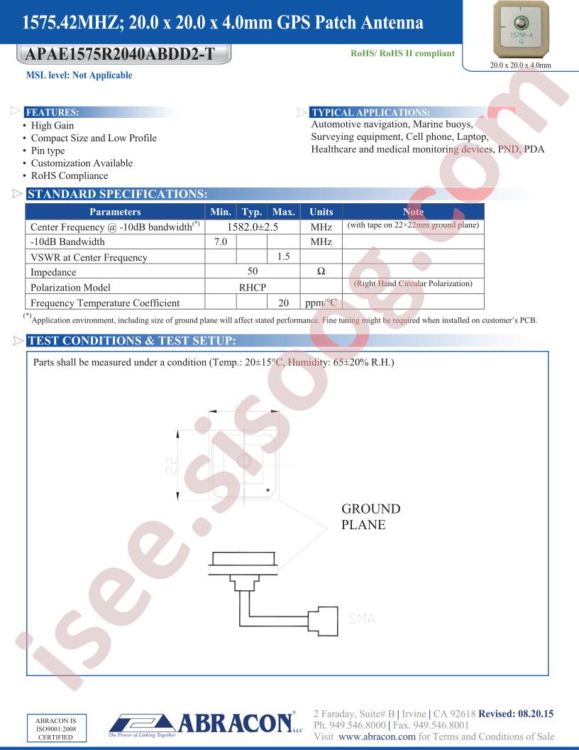 APAE1575R2040ABDD2-T