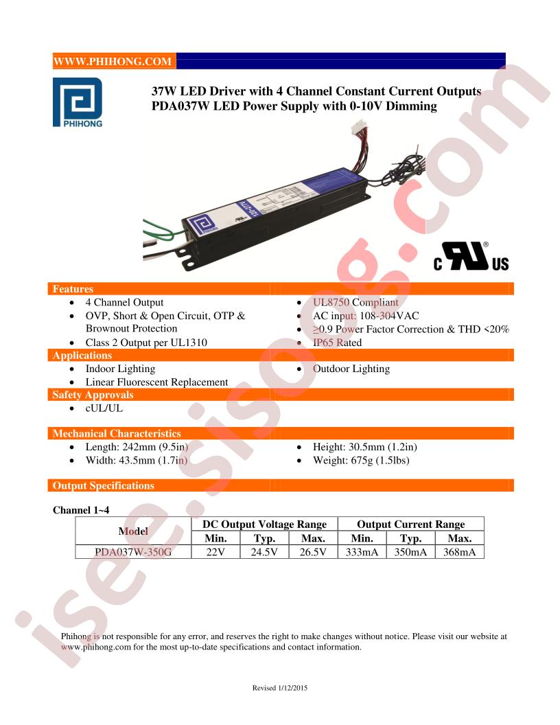 PDA037W-350G