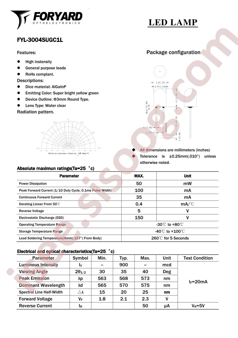 FYL-3004SUGC1L