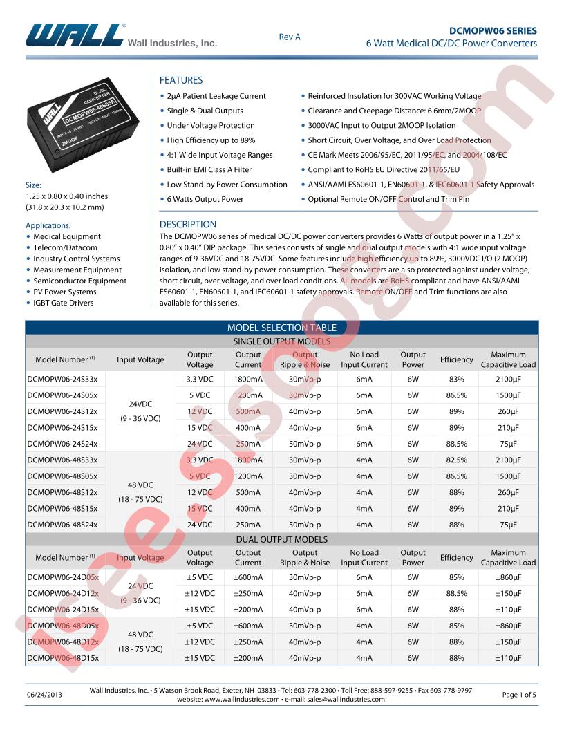 DCMOPW06-24S33x