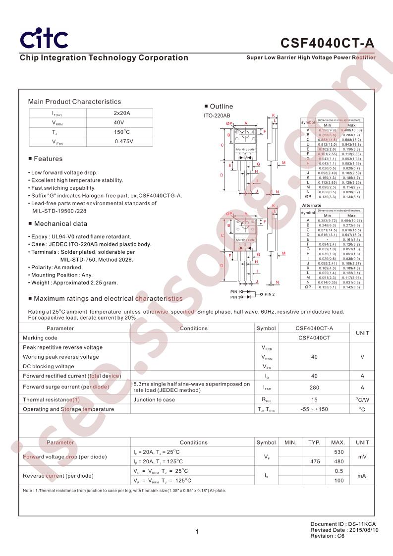 CSF4040CT-A