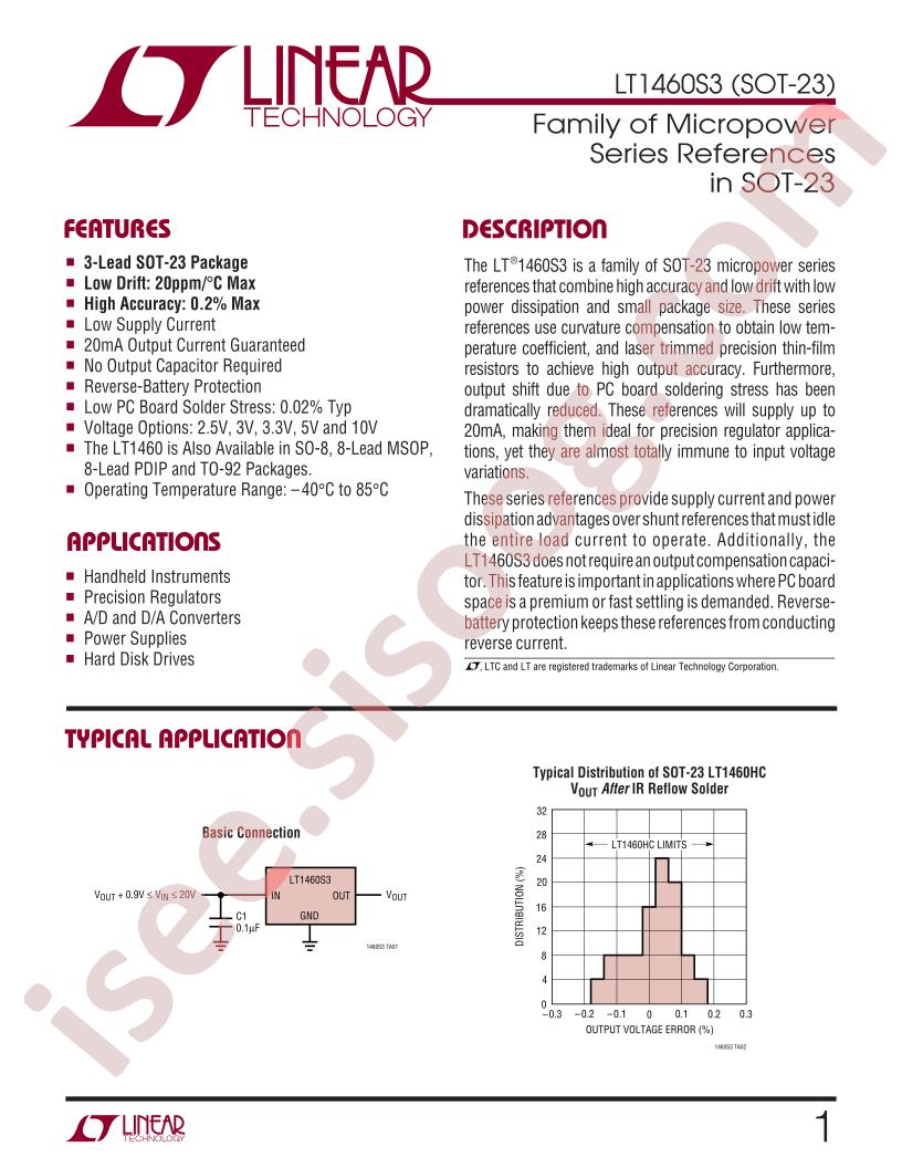 LT1460HCS3-10