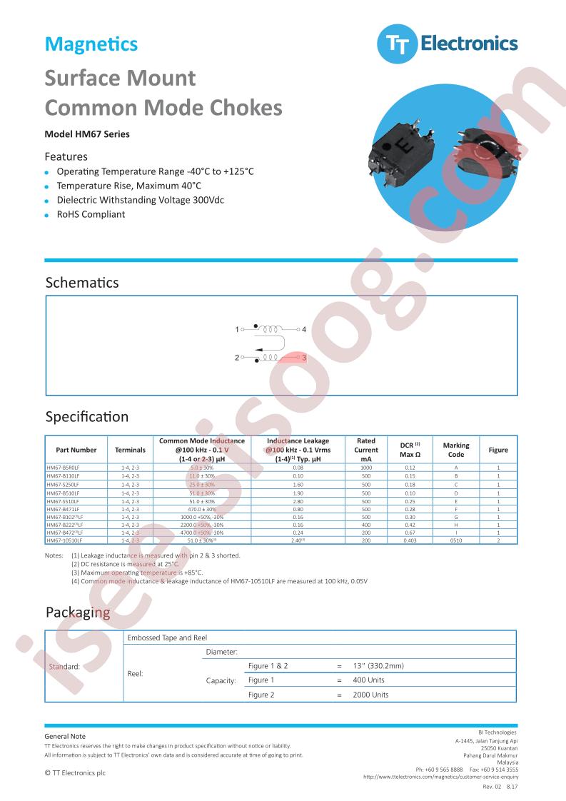 HM67-10510LF