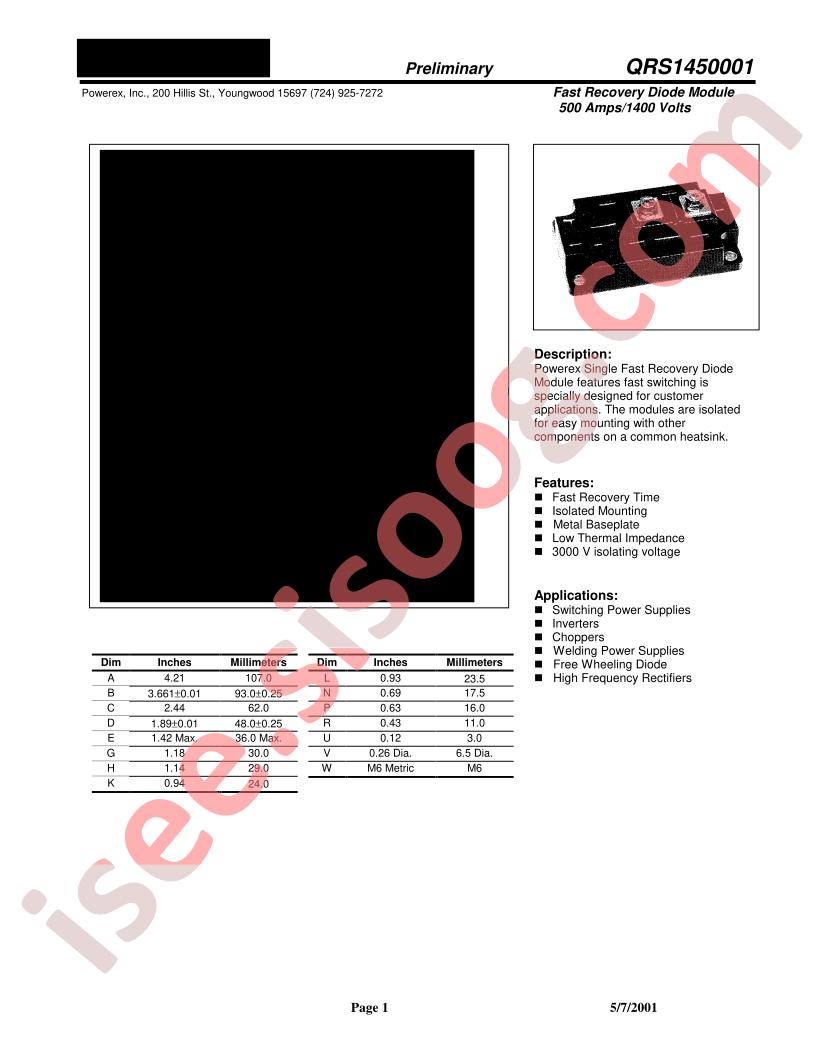 QRS1450001