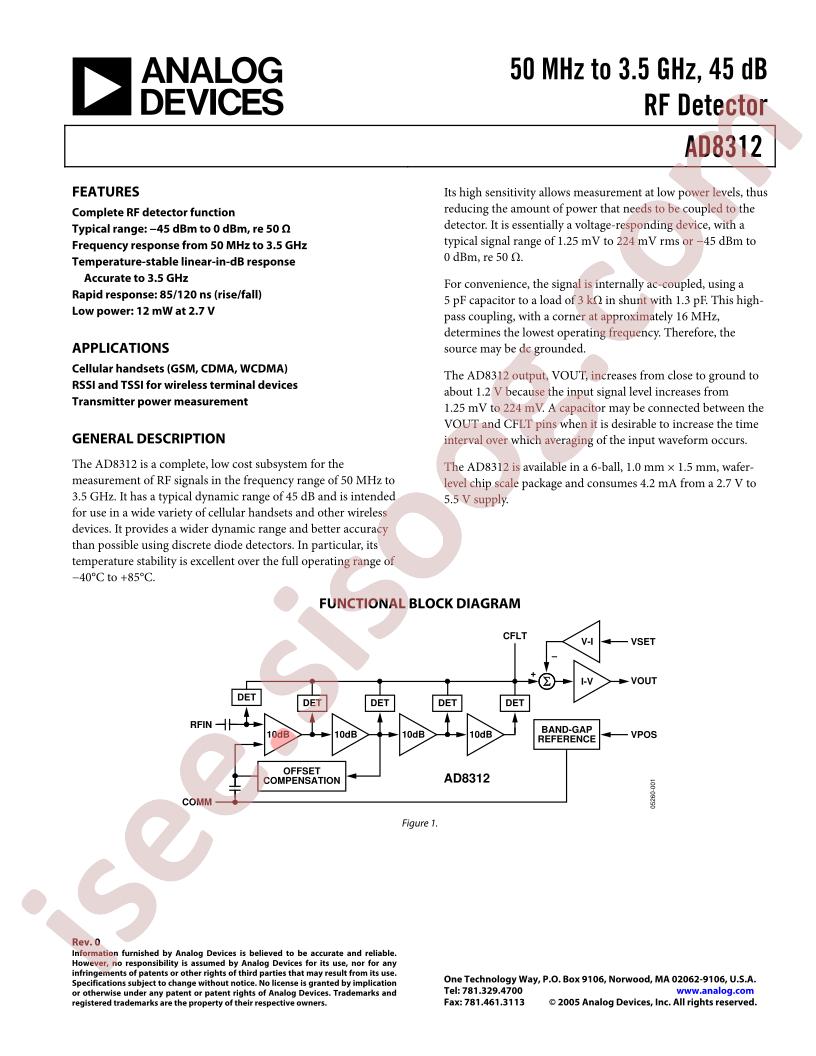 AD8312-EVAL