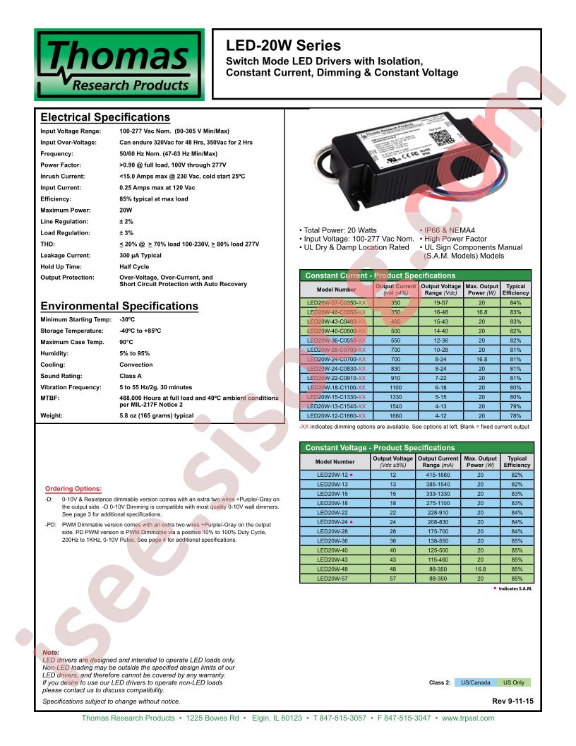 LED20W-48-C0350-XX